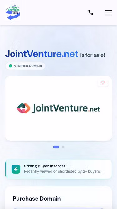 Screenshot of jointventure.net