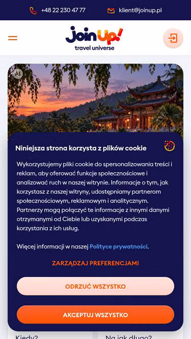 Screenshot of joinup.pl