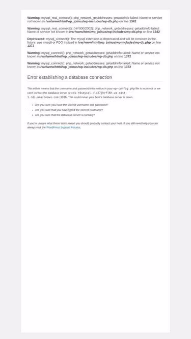 Screenshot of joinus.com.br