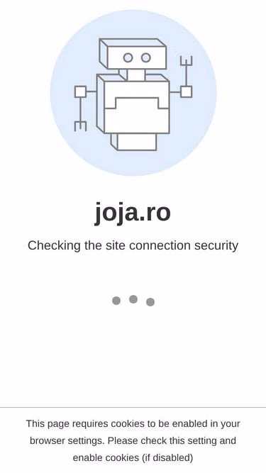 Screenshot of joja.ro