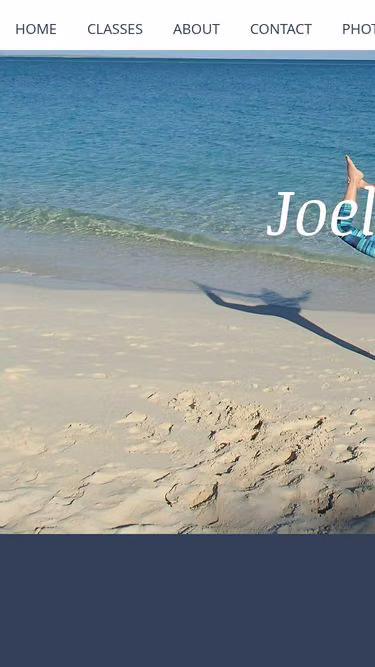 Screenshot of jojo.yoga