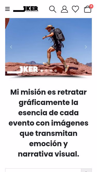 Screenshot of joker.photography