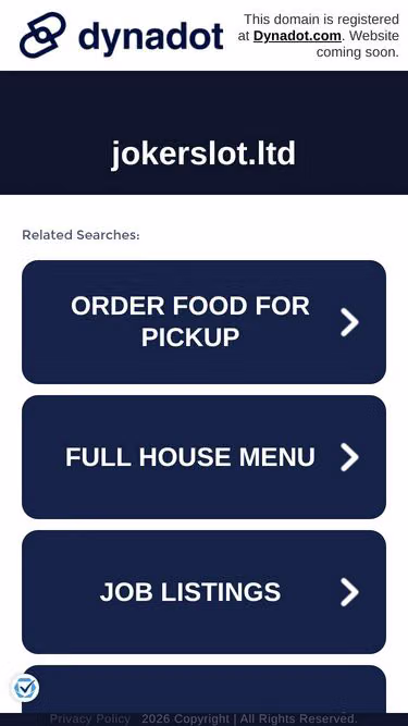 Screenshot of jokerslot.ltd
