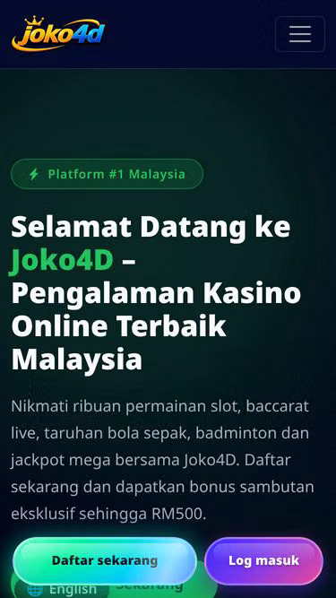 Screenshot of joko4d.my
