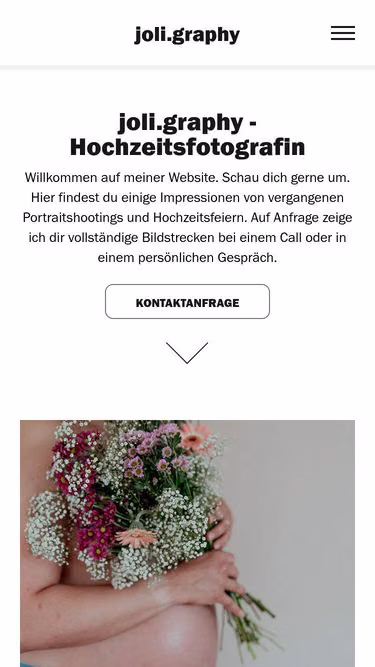 Screenshot of joli.photography