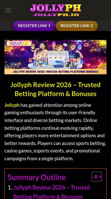 Screenshot of jollyph.io