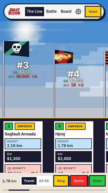 Screenshot of jollyroger.wtf