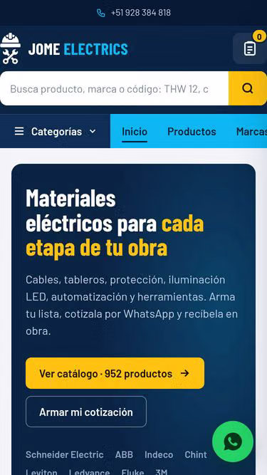 Screenshot of jome.com.pe