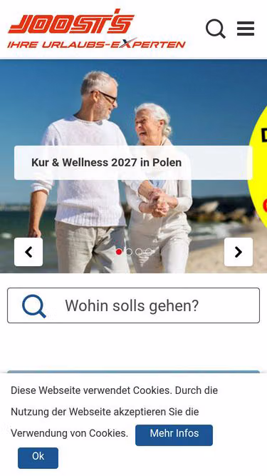 Screenshot of joost.de