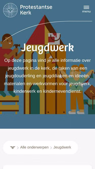 Screenshot of jop.nl