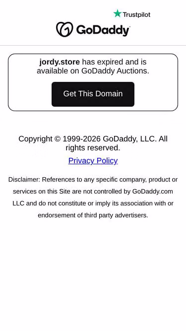 Screenshot of jordy.store