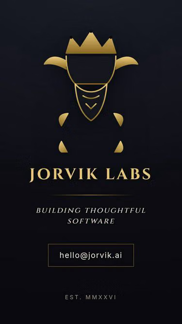 Screenshot of jorvik.ai
