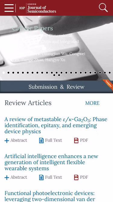 Screenshot of jos.ac.cn