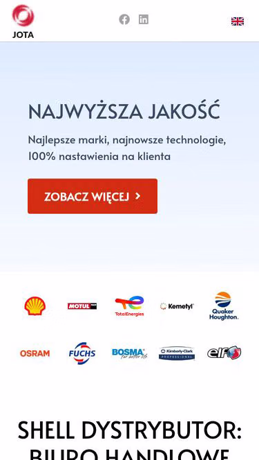 Screenshot of jota.net.pl