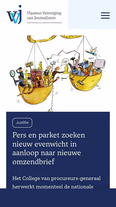 Screenshot of journalist.be