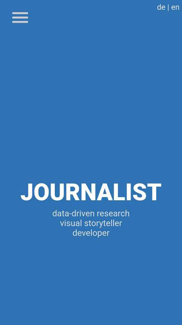 Screenshot of journalist.sh