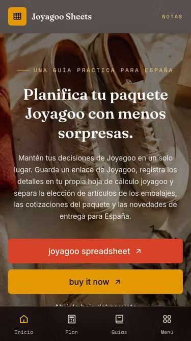 Screenshot of joyagoo-sheets.boats