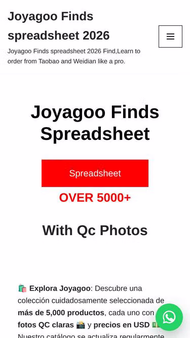 Screenshot of joyagoo.es