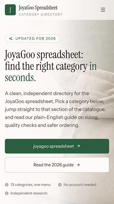 Screenshot of joyagooo.motorcycles