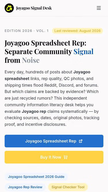 Screenshot of joyagoosheet.club