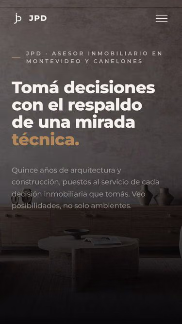 Screenshot of jpd.com.uy