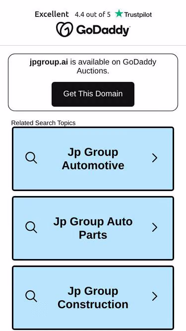 Screenshot of jpgroup.ai