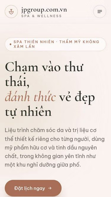 Screenshot of jpgroup.com.vn