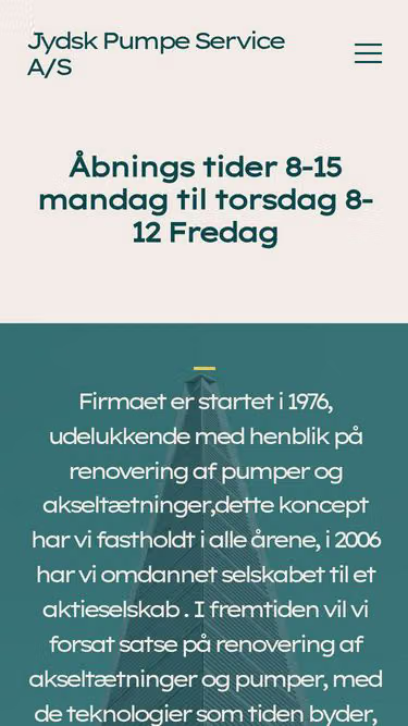 Screenshot of jps.dk