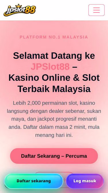 Screenshot of jpslot88.biz