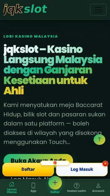 Screenshot of jqkslot.bid