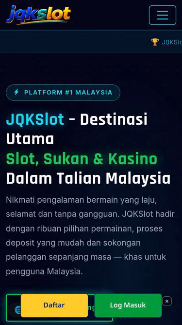 Screenshot of jqkslot.vin