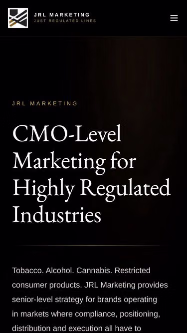 Screenshot of jrl.marketing