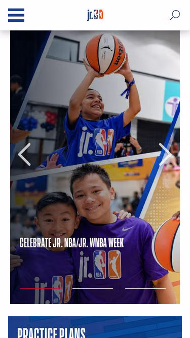 Screenshot of jrnba.ru