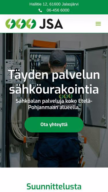 Screenshot of jsa.fi