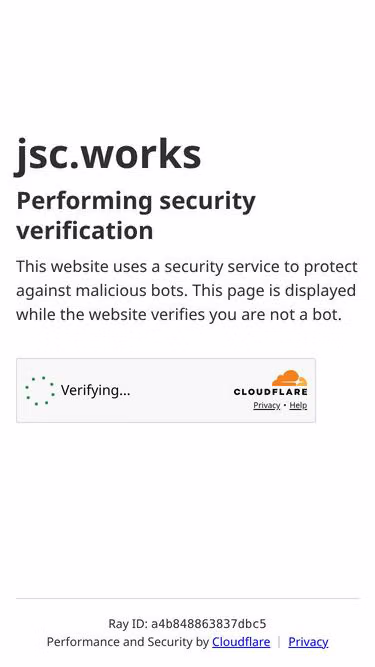 Screenshot of jsc.works