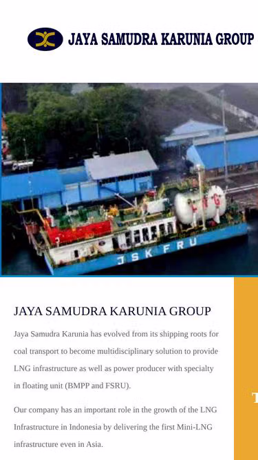Screenshot of jsk.co.id