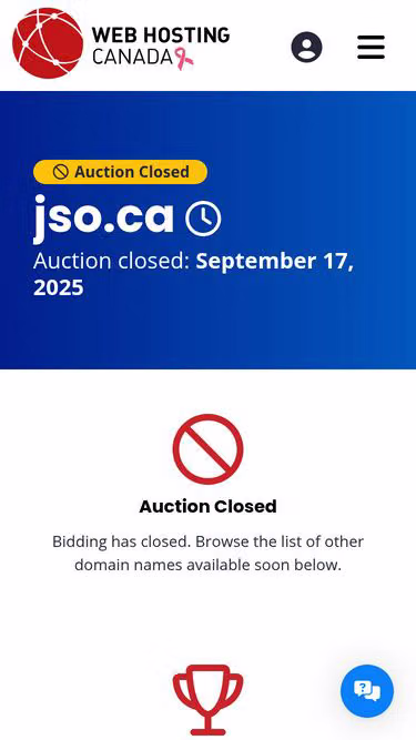Screenshot of jso.ca
