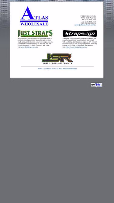 Screenshot of jsr.au