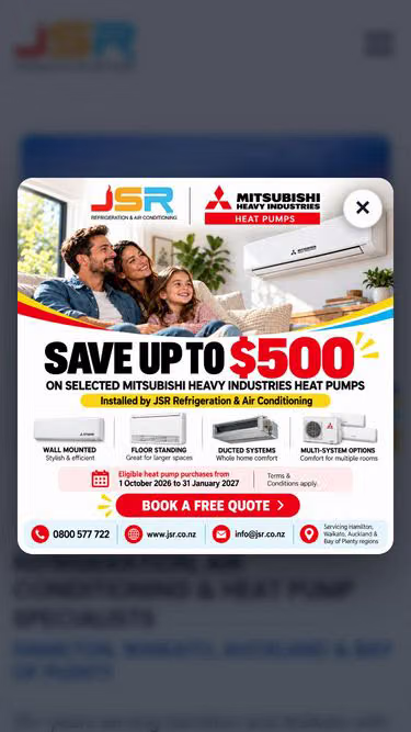 Screenshot of jsr.co.nz