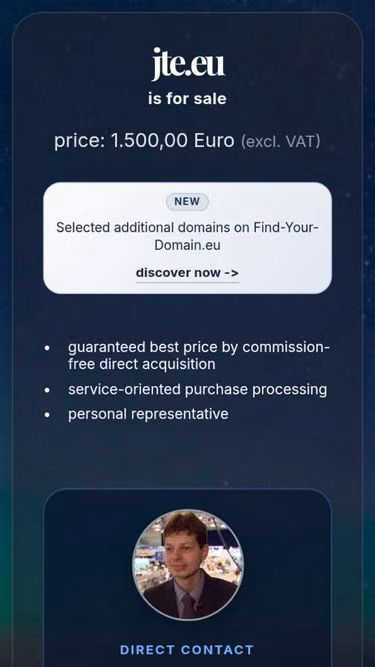 Screenshot of jte.eu