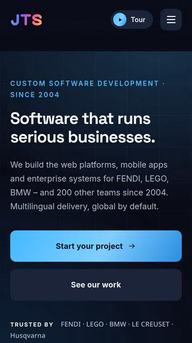 Screenshot of jts.ec