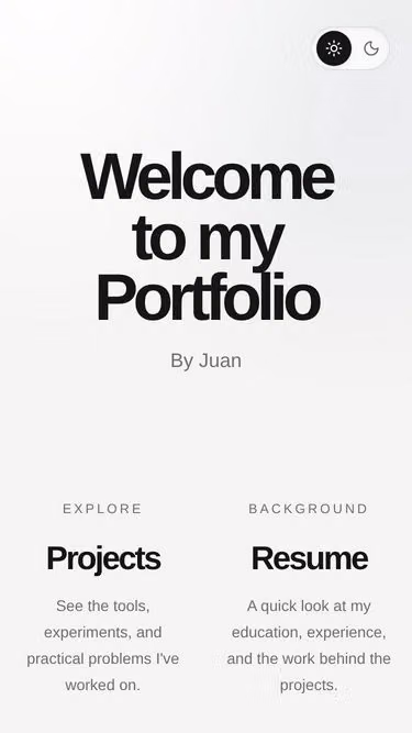 Screenshot of juan.company