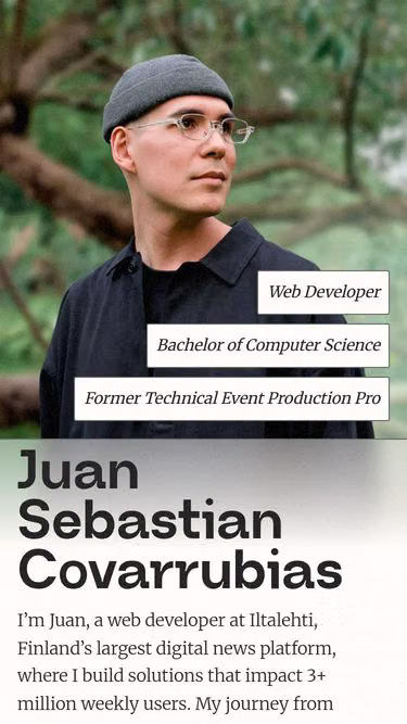 Screenshot of juan.fi