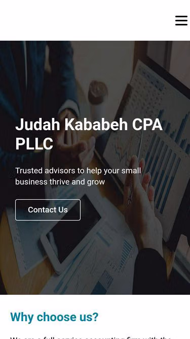 Screenshot of judah.cpa