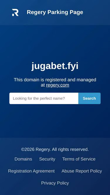 Screenshot of jugabet.fyi
