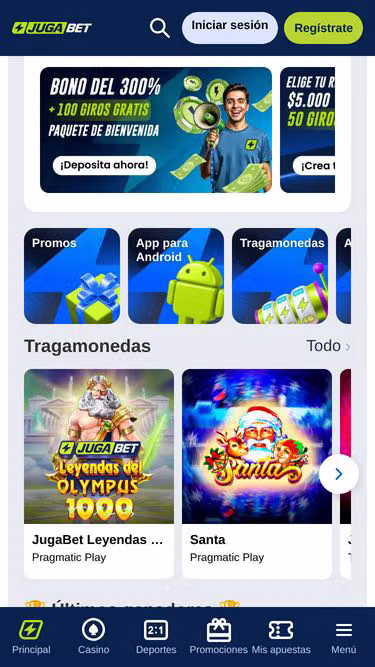 Screenshot of jugabet.games