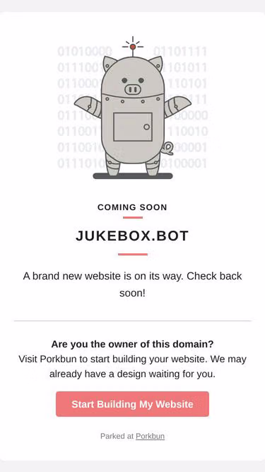 Screenshot of jukebox.bot