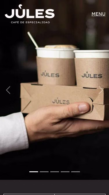 Screenshot of jules.com.ar