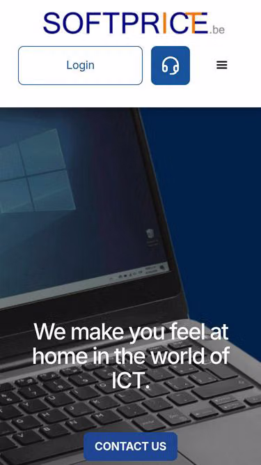 Screenshot of julie.be