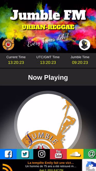 Screenshot of jumble.fm